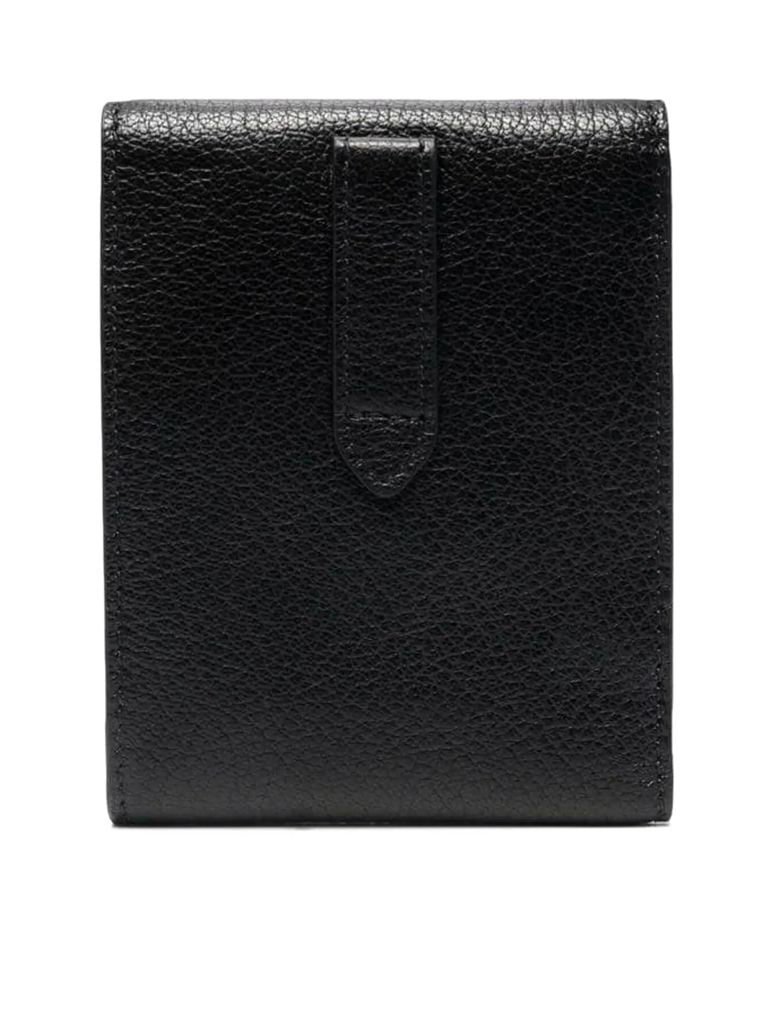 contrast stitch detail wallet