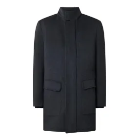 CORNELIANI Tailored Car Coat - Charcoal