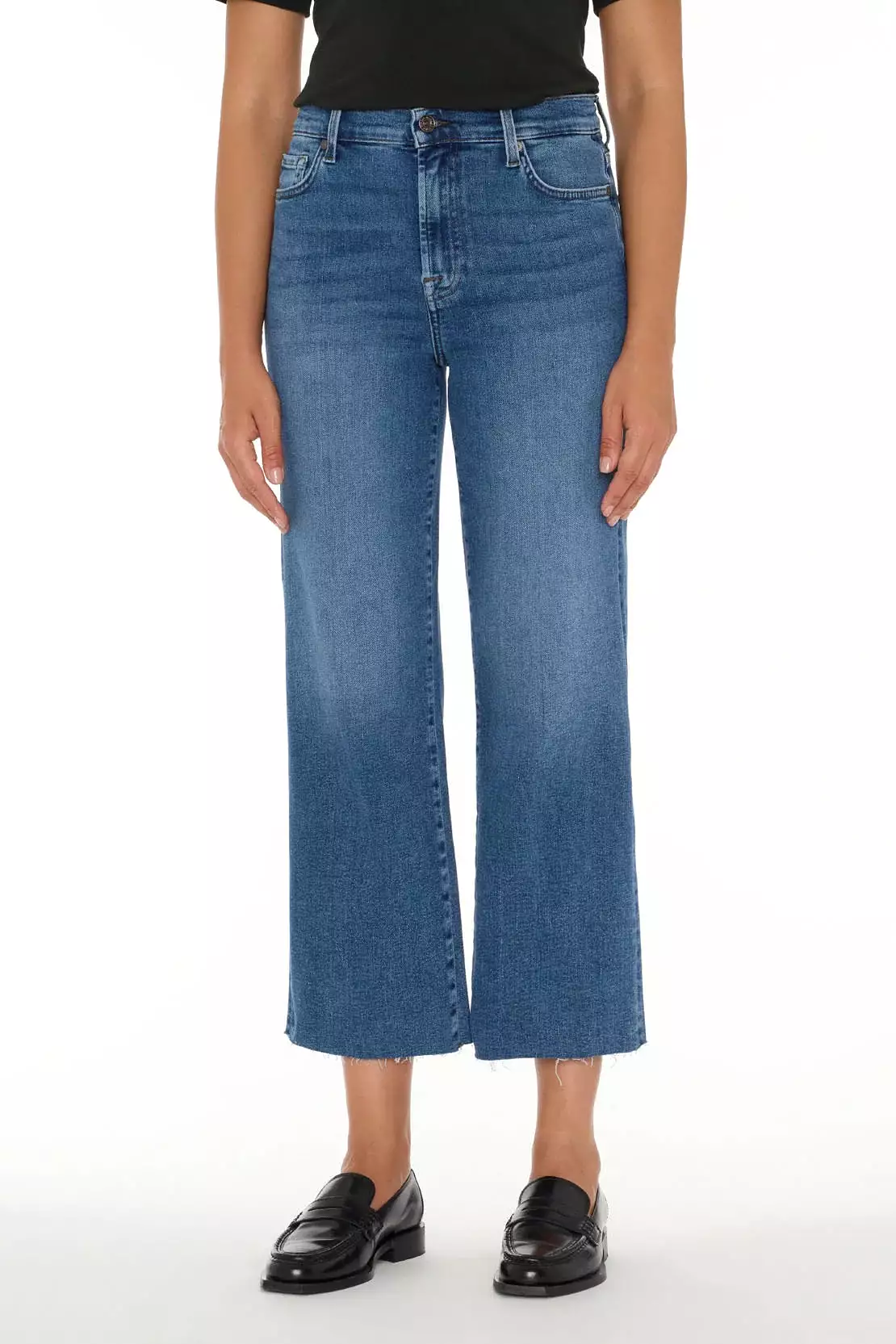 CROPPED ALEXA WITH RAW HEM (CLARA) - 7 FOR ALL MANKIND