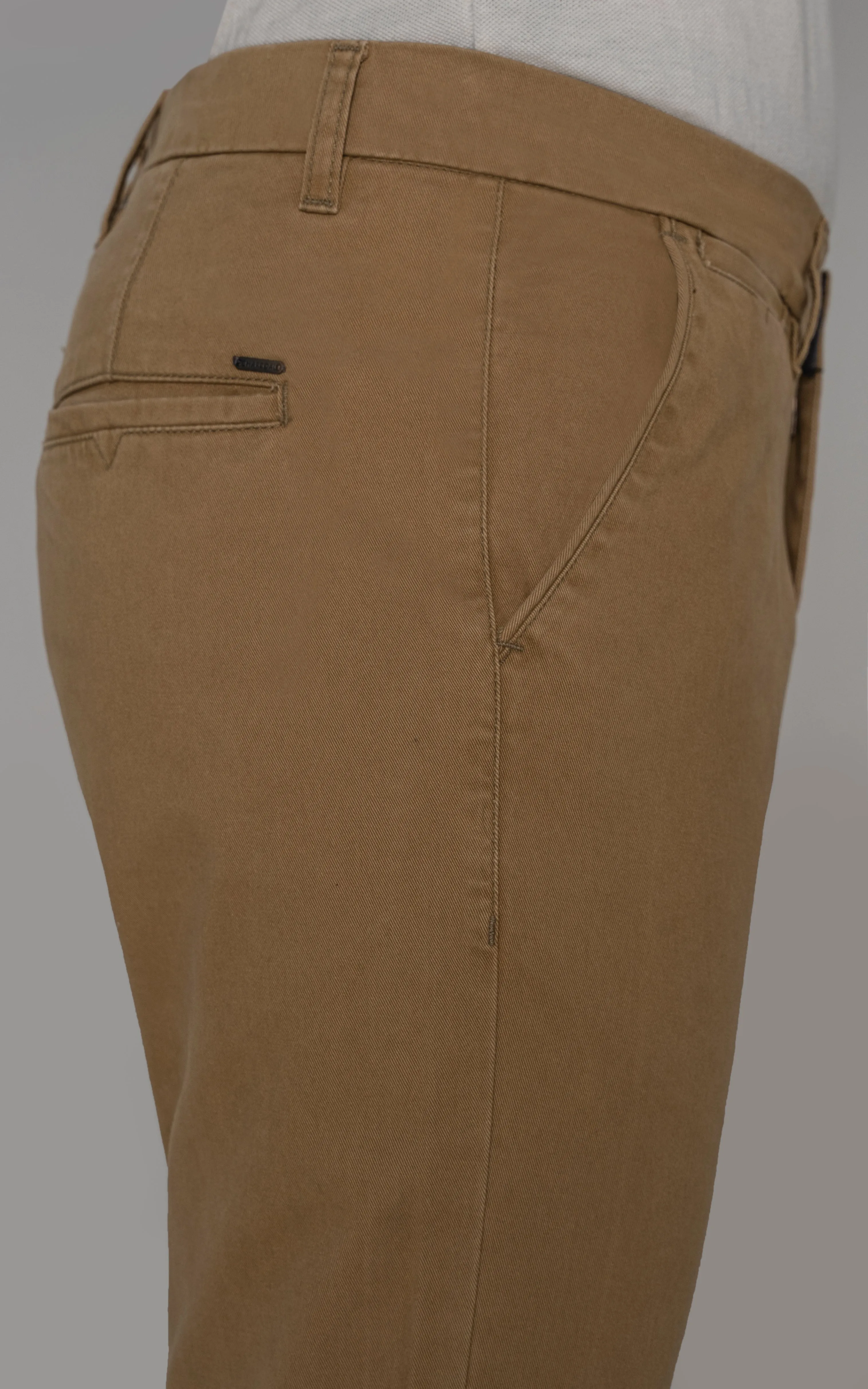 CROSS POCKET CASUAL PANT LIGHT KHAKI