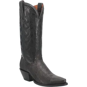 Dan PostExotic Women's Boot - Drifter (Charcoal) - DP3008 Lizzard