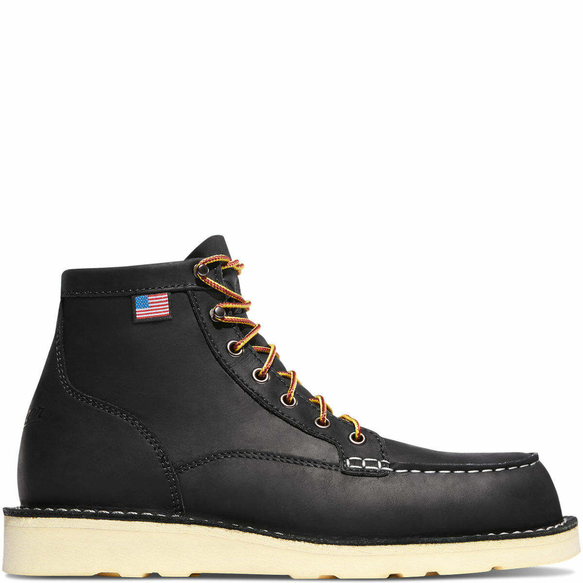 Danner Men's Bull Ru Moc Toe Boot in Black