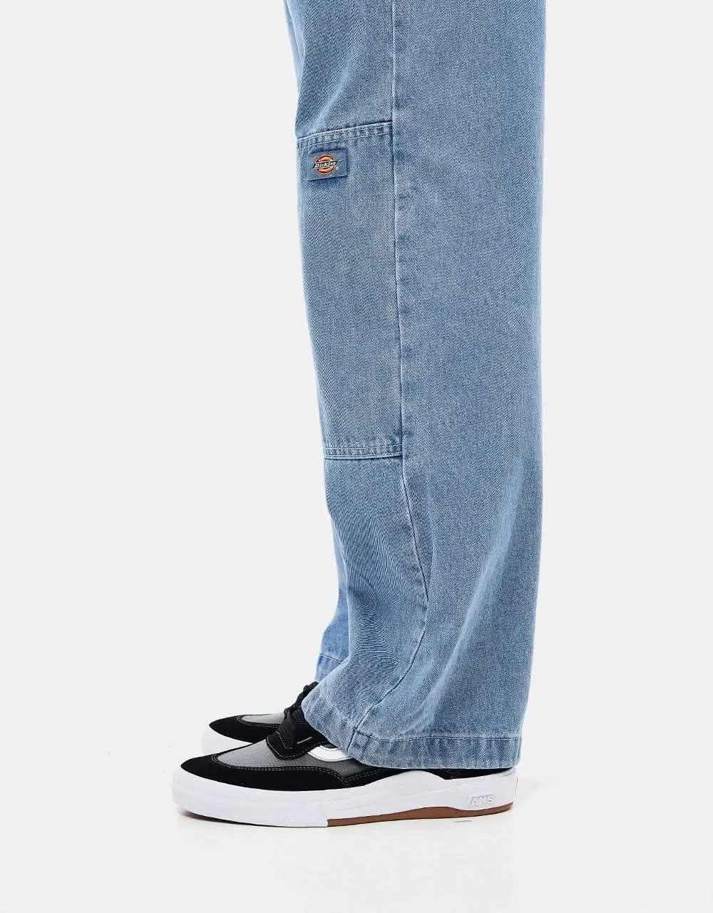 Dickies Double Knee Denim Pant - Light Wash