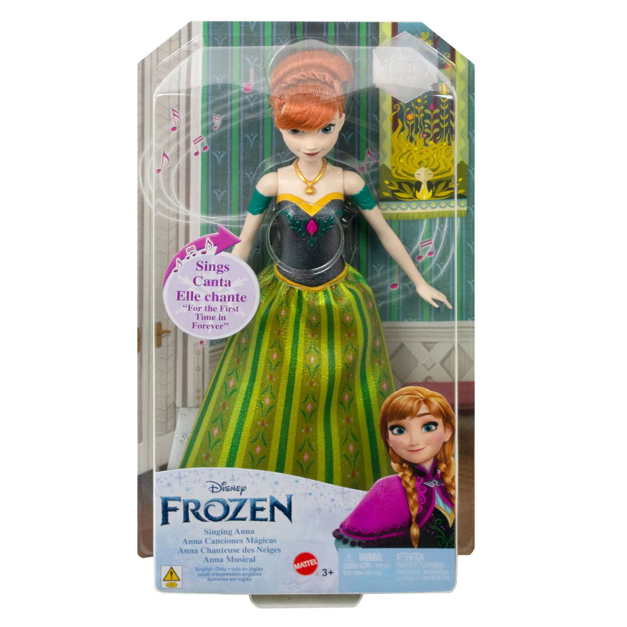 DISNEY PRINCESS Disney Princess Frozen Singing Anna Doll - Multi