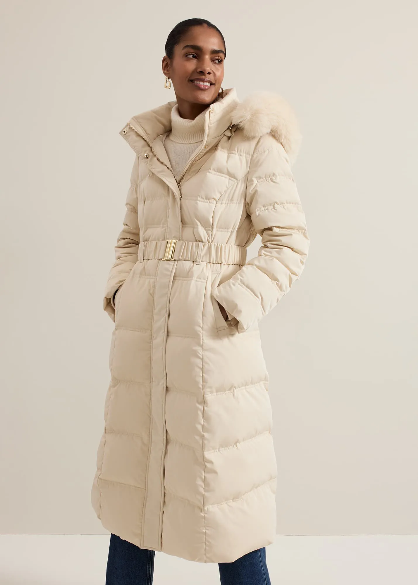 Dixie Long Fur Hood Puffer