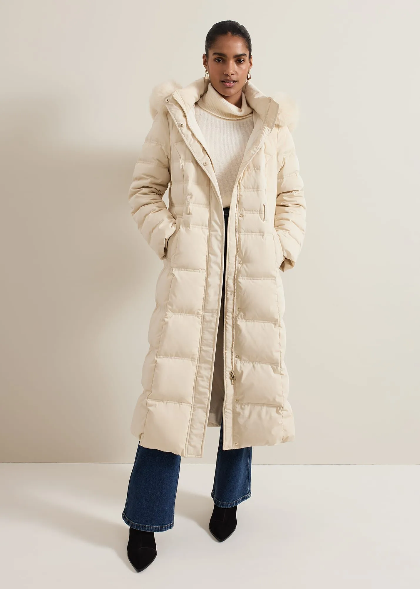 Dixie Long Fur Hood Puffer