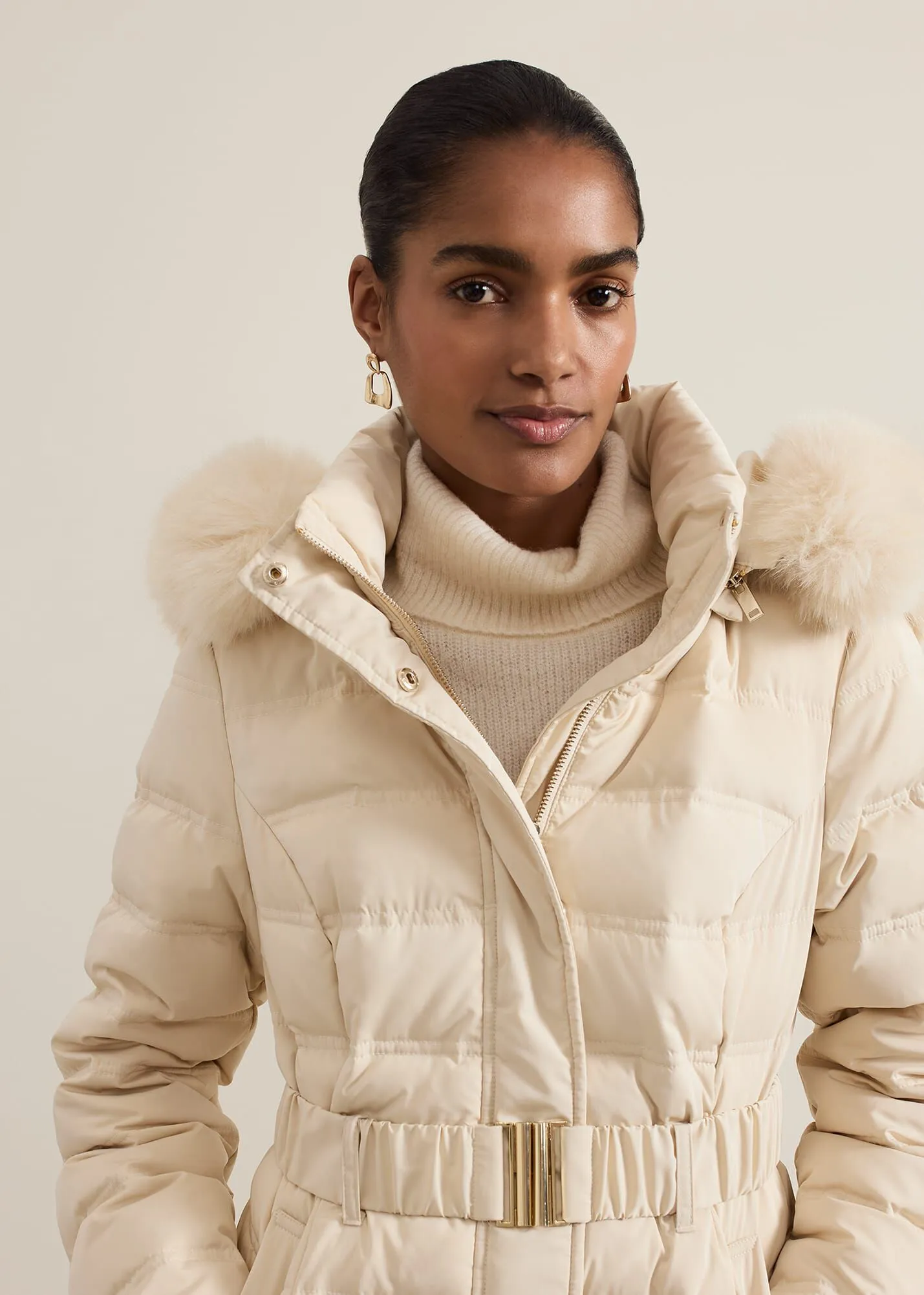 Dixie Long Fur Hood Puffer