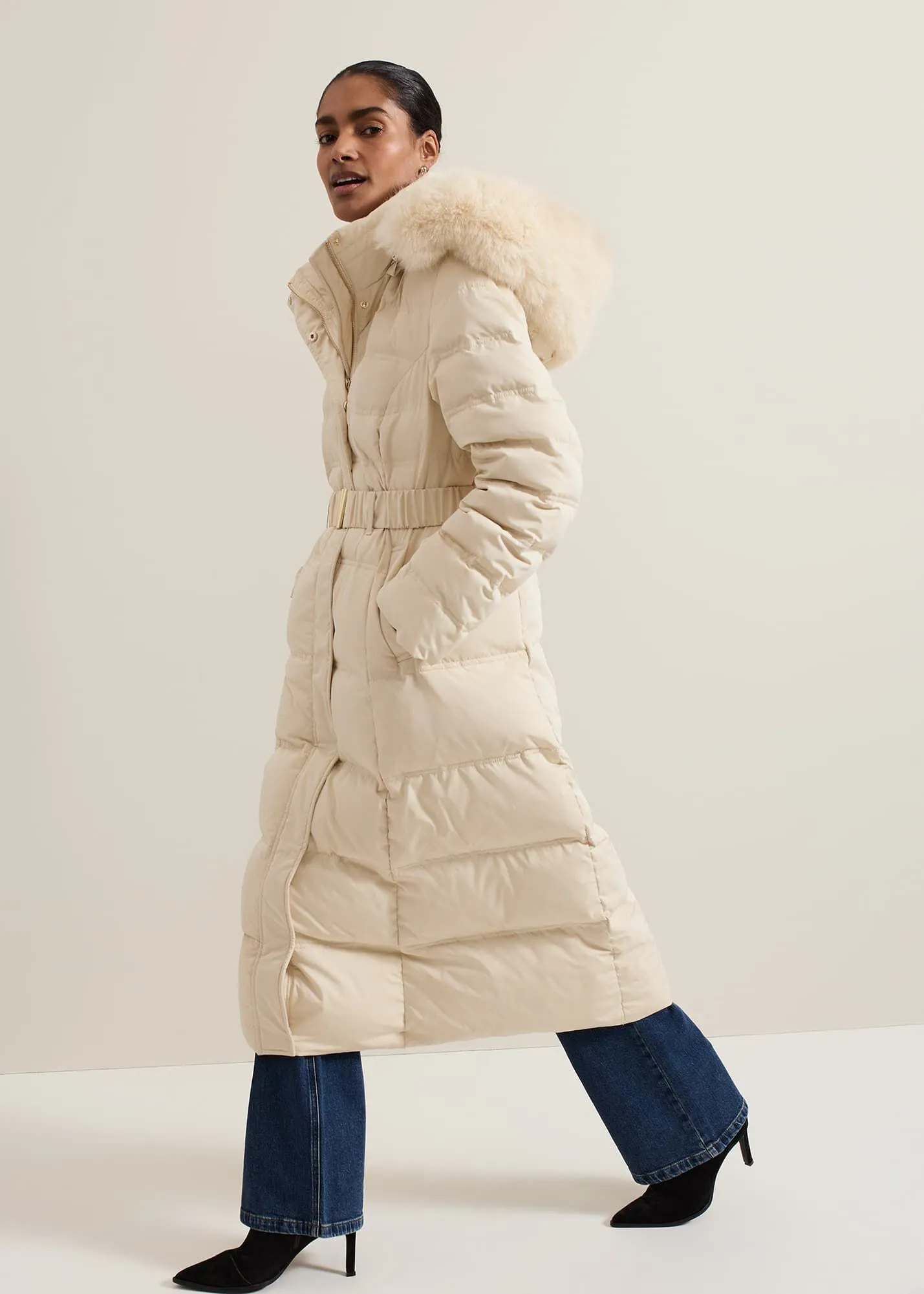 Dixie Long Fur Hood Puffer