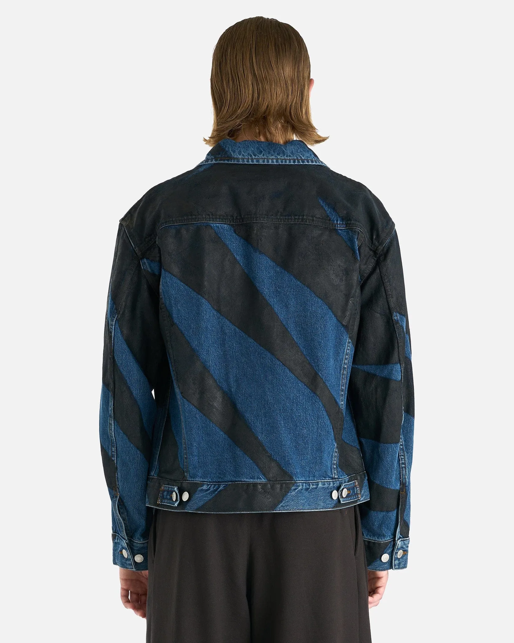 Dries Van Noten Vuskin SC Jacket in Blue