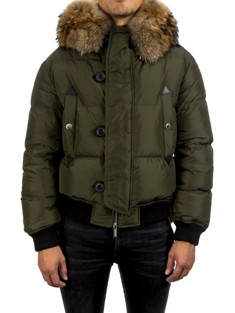 Dsquared2 Bomber Fur Hood | Credomen