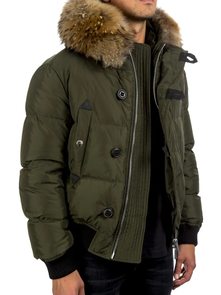 Dsquared2 Bomber Fur Hood | Credomen