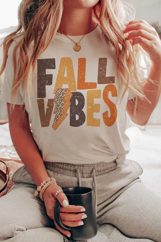 FALL VIBES GRAPHIC TEE PLUS SIZE