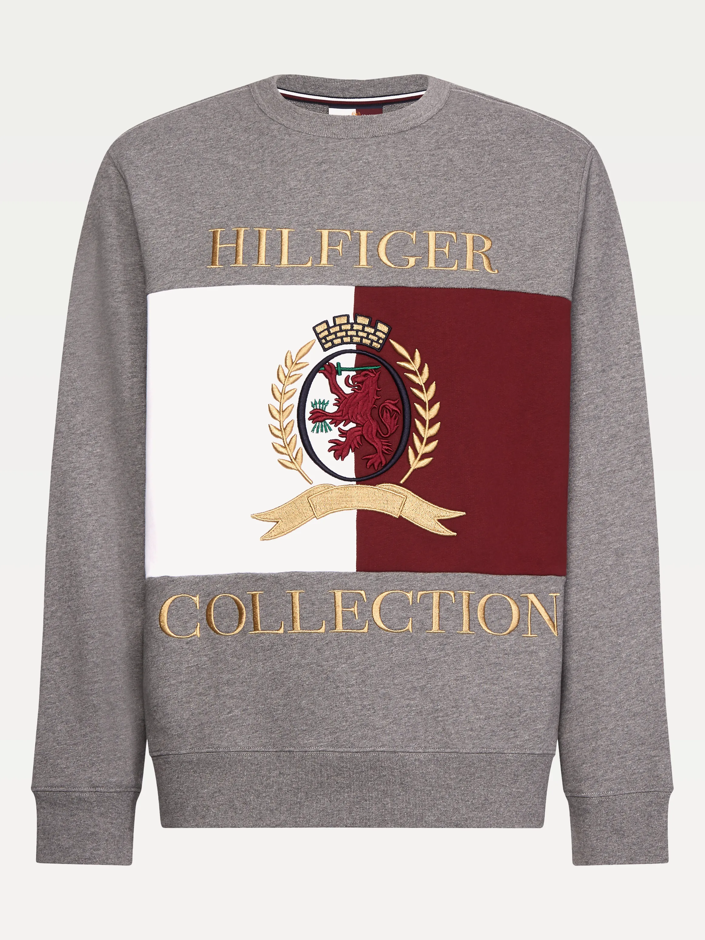 Flag Crest Embroidery Crew Neck Sweatshirt | Sweatshirts & Hoodies | Tommy Hilfiger