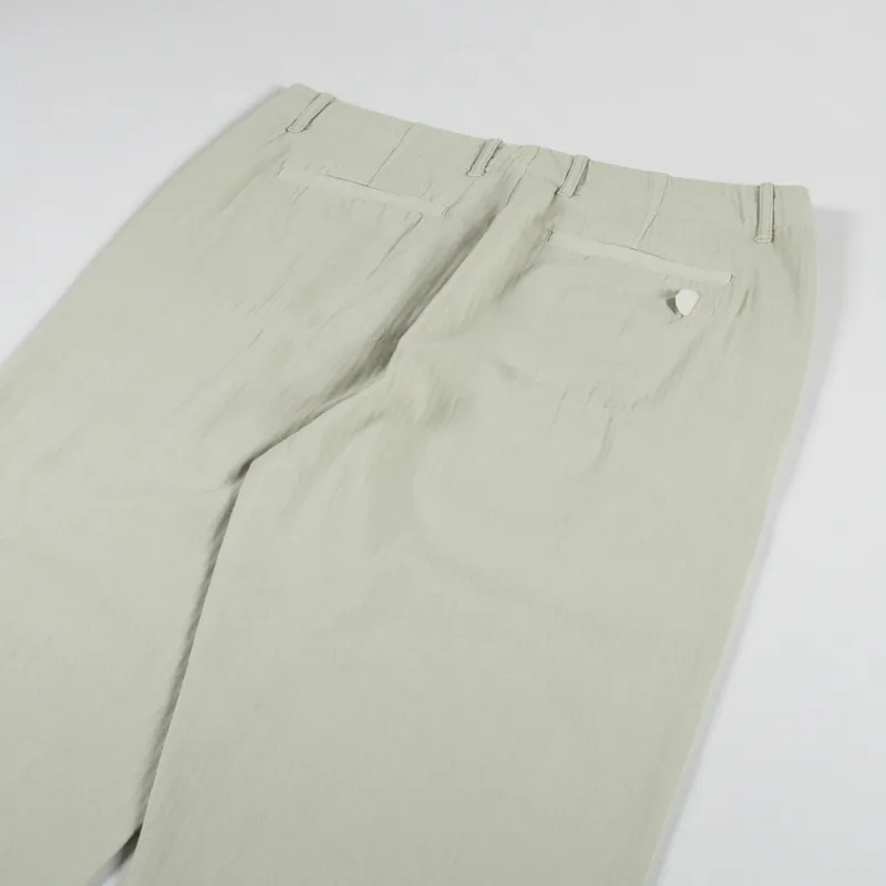 Folk Assembly Pant Light Olive Herringbone