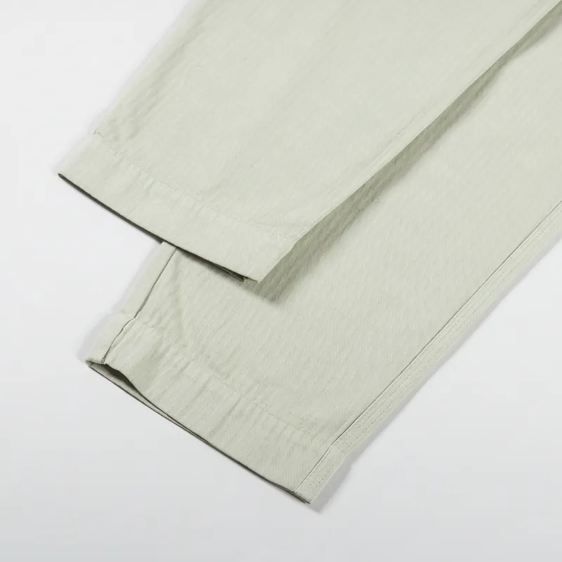 Folk Assembly Pant Light Olive Herringbone