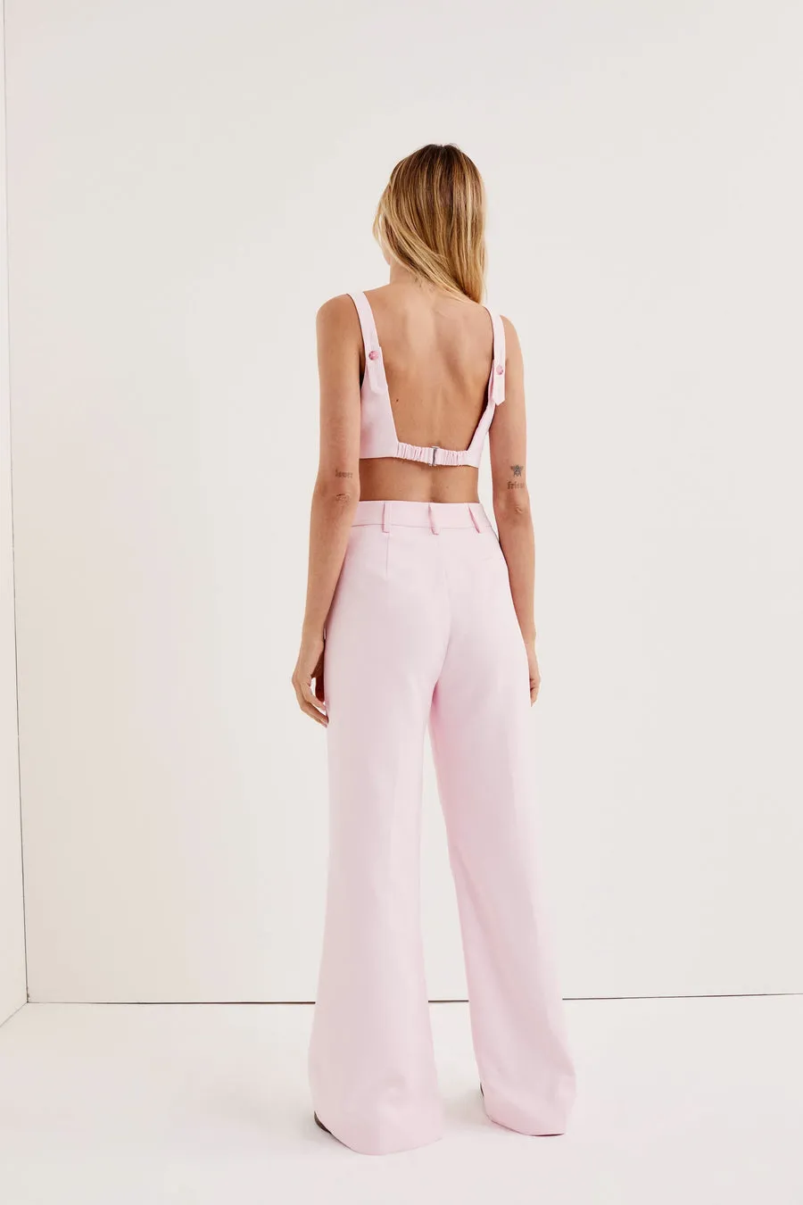 For Love & Lemons Shannon Pant - Light Pink