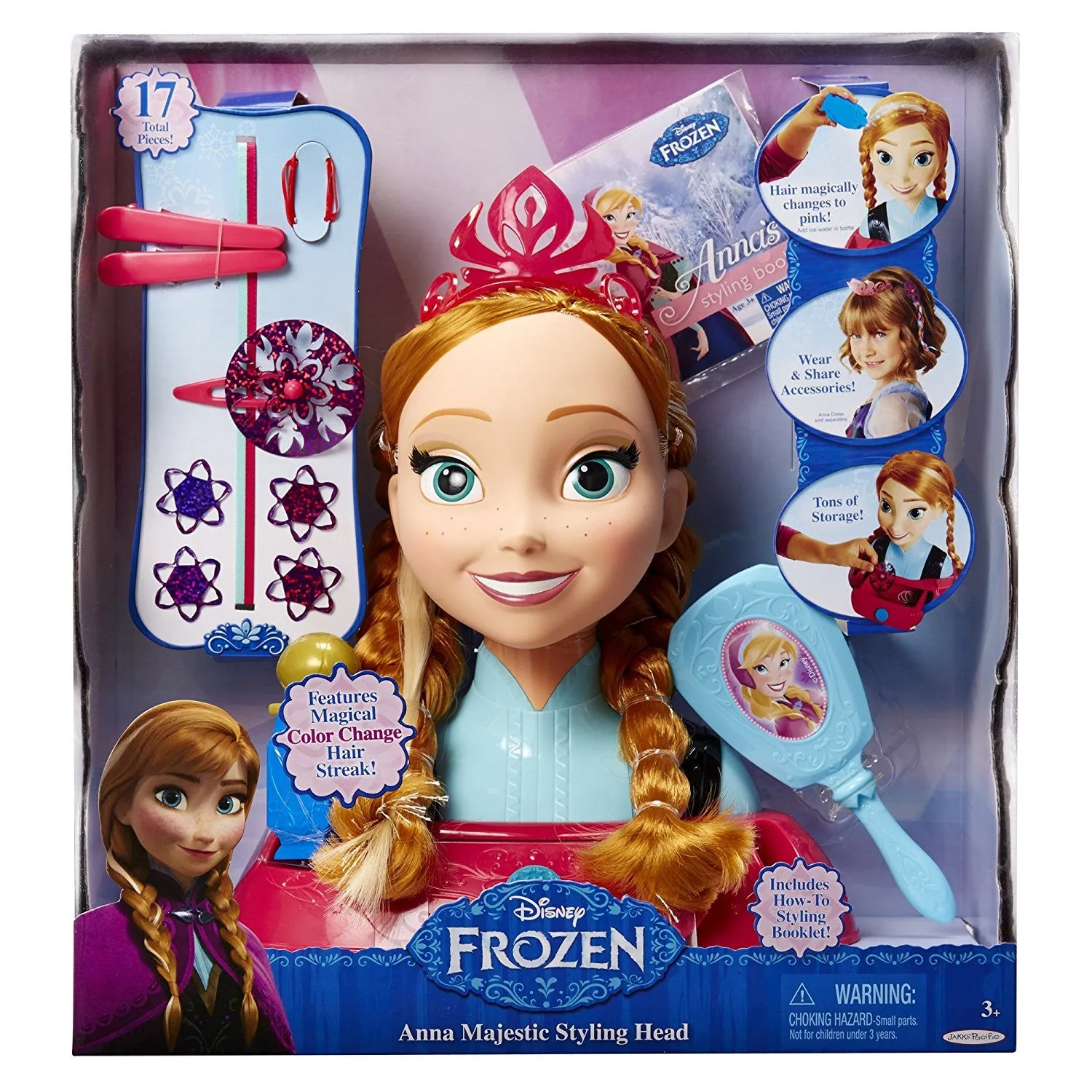 Frozen Anna Majestic Styling Head