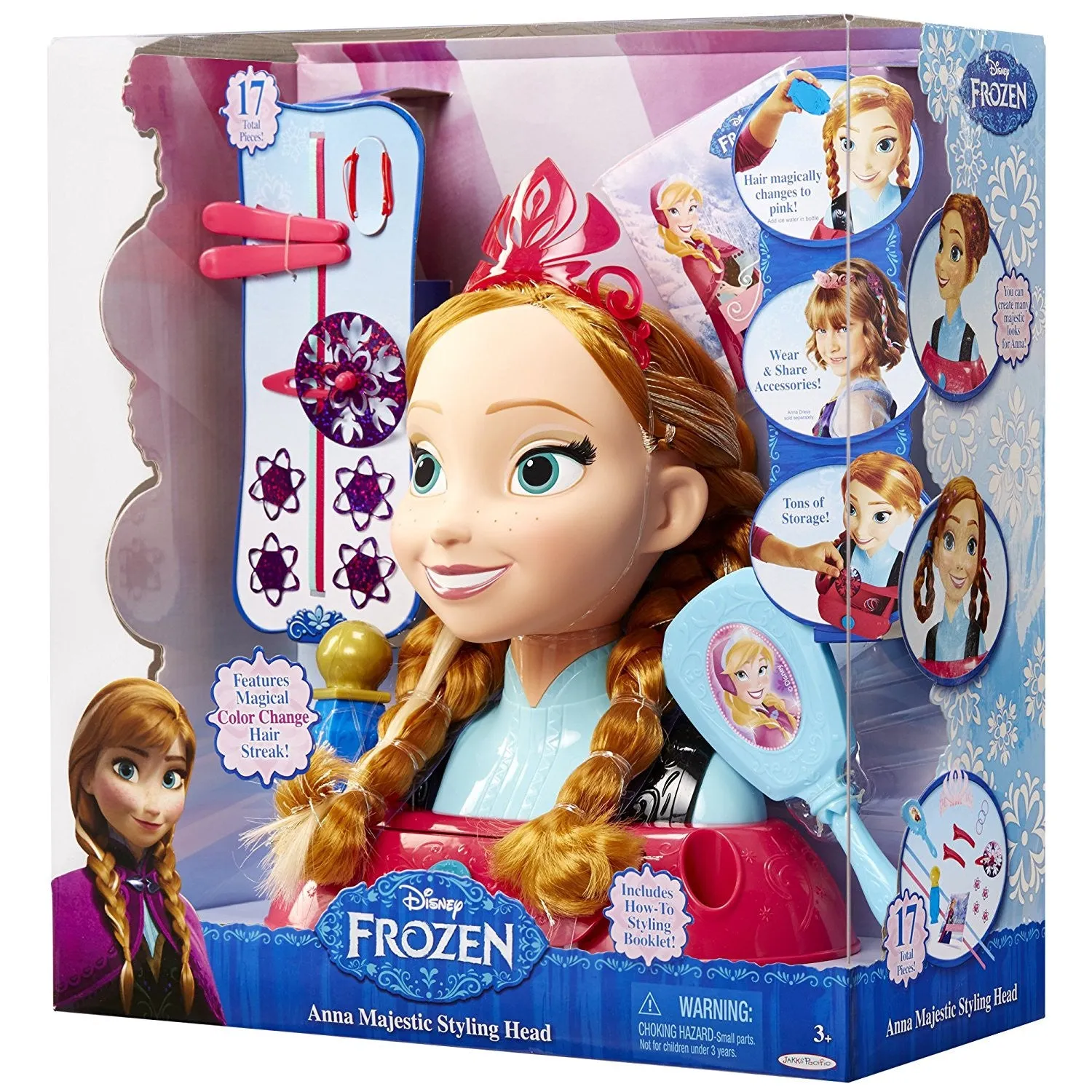 Frozen Anna Majestic Styling Head