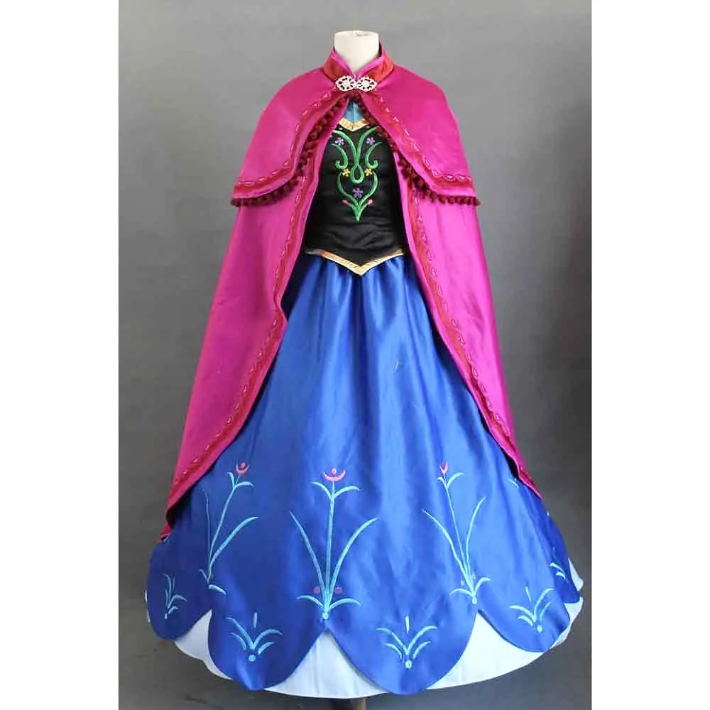 Frozen Anna Princess beautiful & elegant cosplay dress