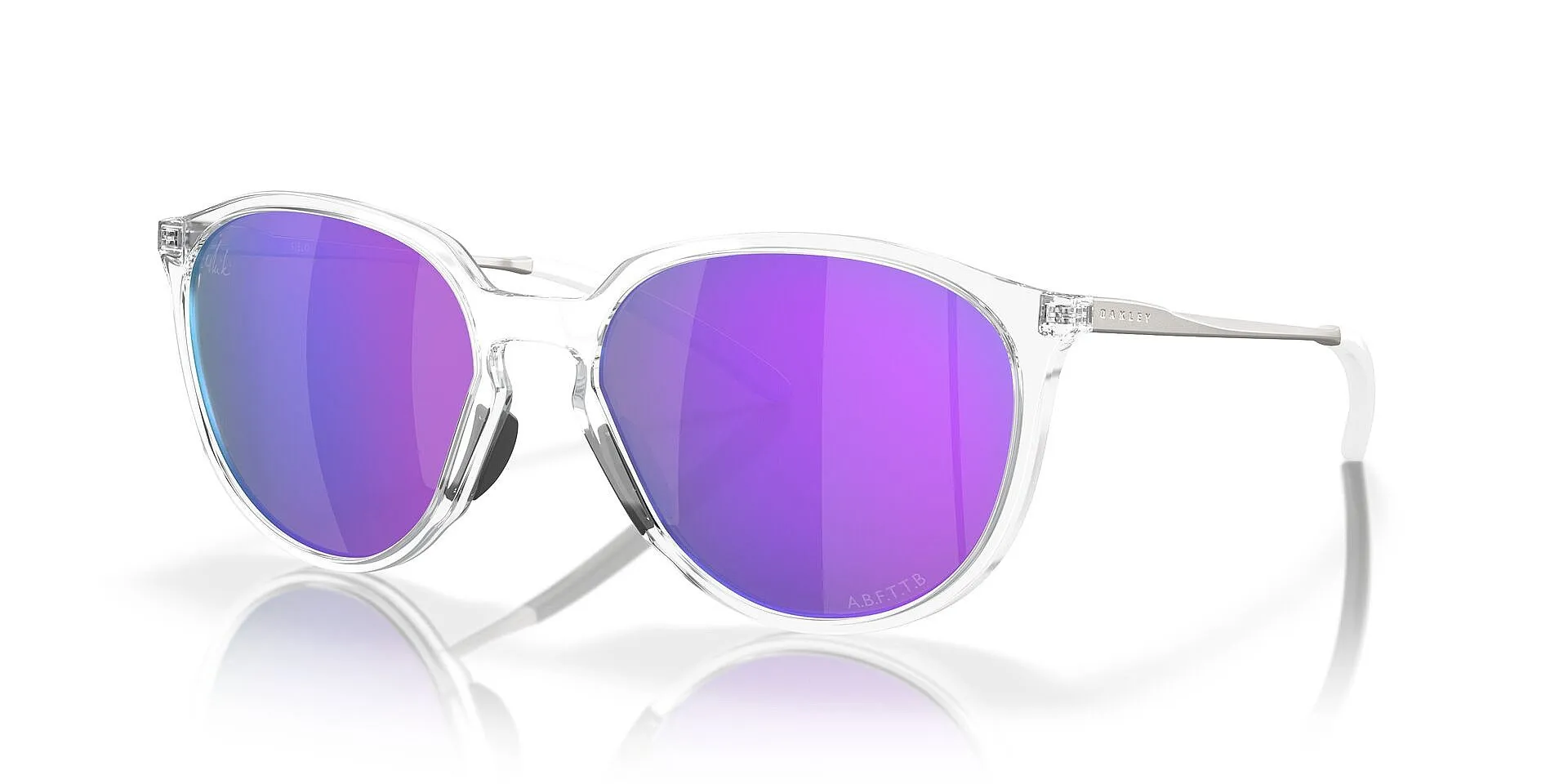 glasses Oakley Sielo - Mikaela Shiffrin/Polished Chrome/Prizm Violet Irid - women´s