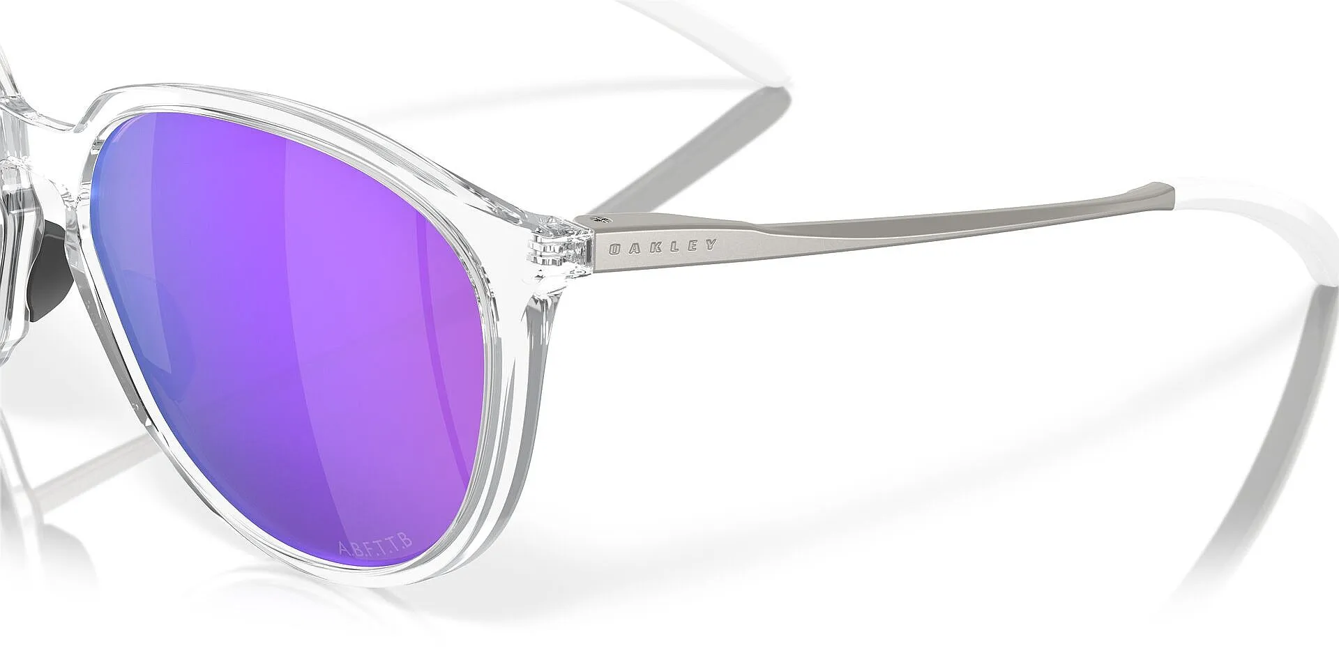 glasses Oakley Sielo - Mikaela Shiffrin/Polished Chrome/Prizm Violet Irid - women´s