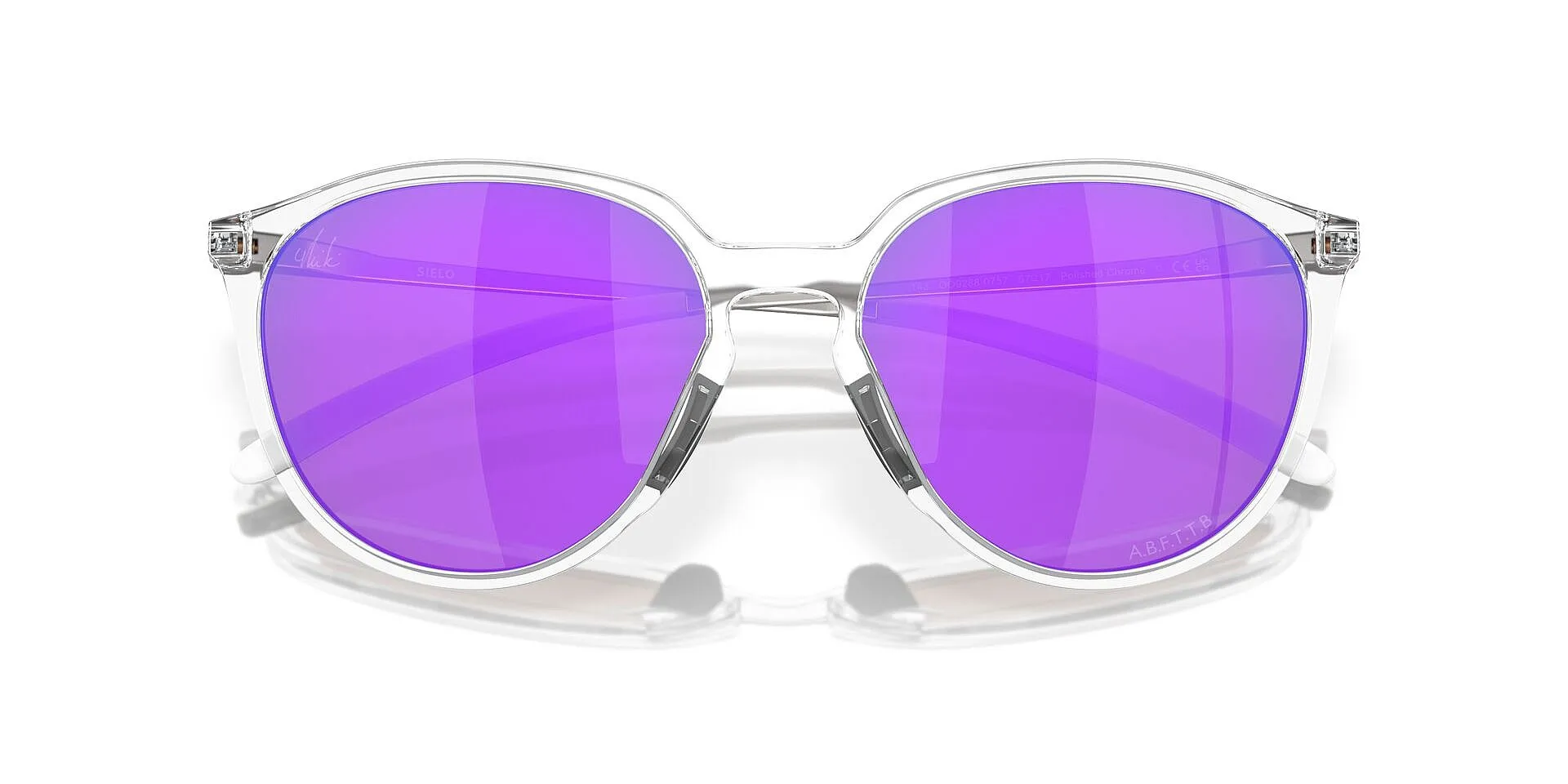 glasses Oakley Sielo - Mikaela Shiffrin/Polished Chrome/Prizm Violet Irid - women´s