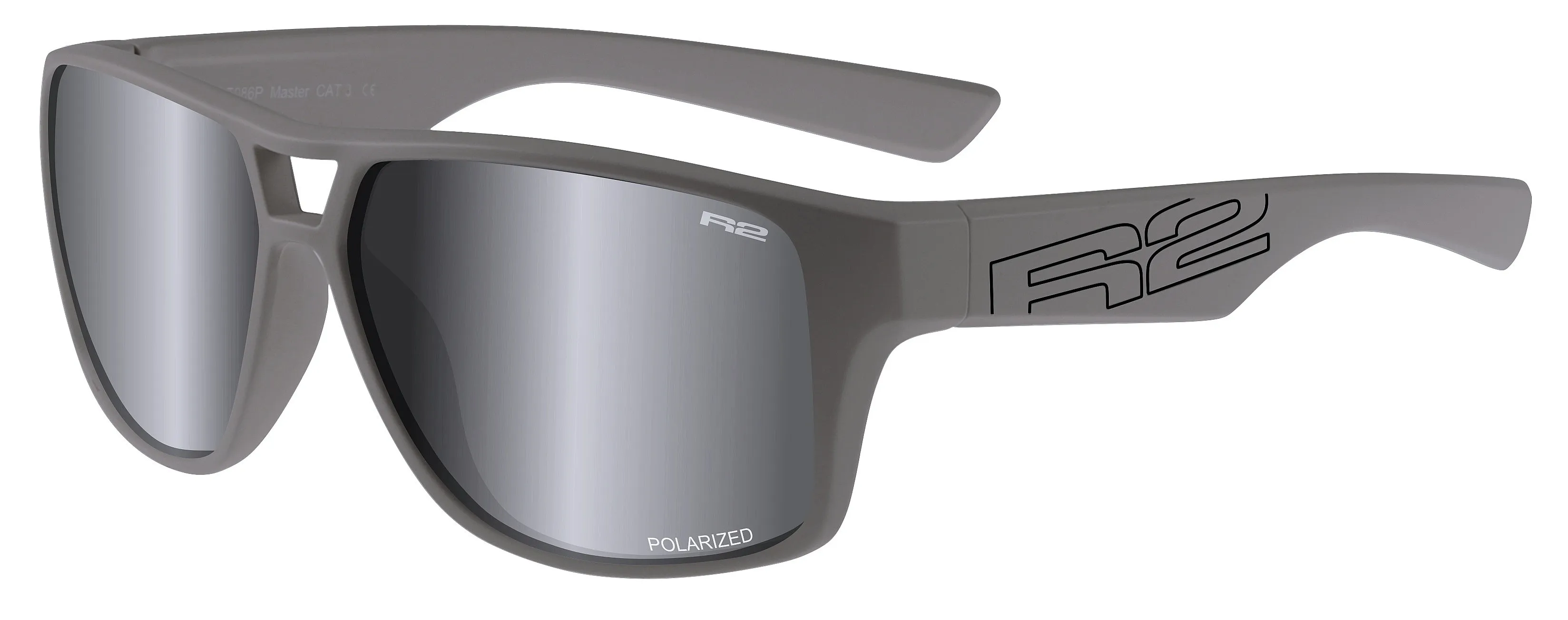 glasses R2 Master - AT086S/Matte Ice Grey/Grey Polarized