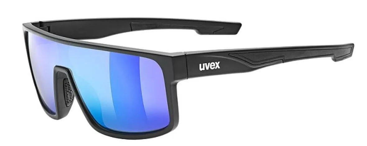 glasses Uvex LGL 51 - Black Matt/Mirror Green Cat.3