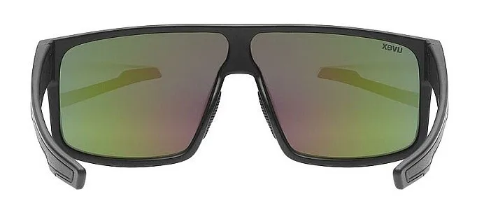 glasses Uvex LGL 51 - Black Matt/Mirror Green Cat.3