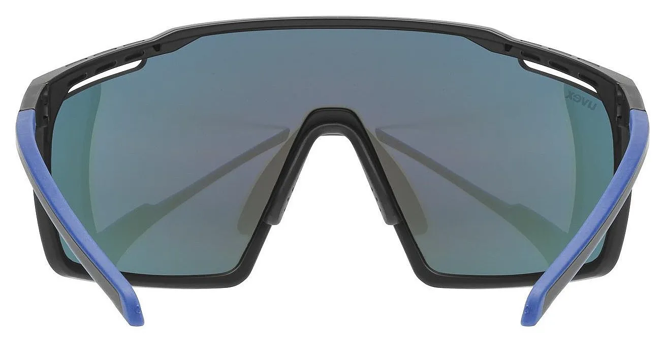 glasses Uvex MTN Perform - Black/Blue Matt Cat.2