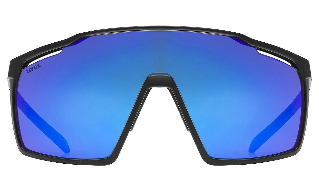 glasses Uvex MTN Perform - Black/Blue Matt Cat.2