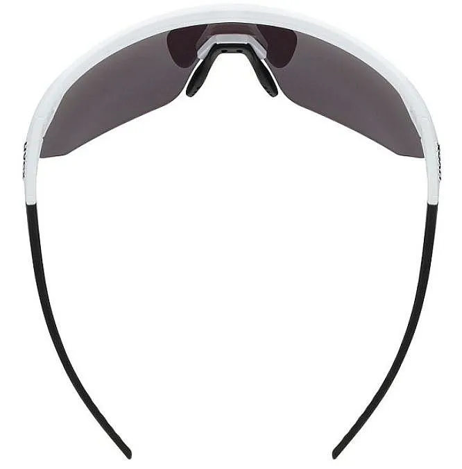 glasses Uvex Pace One - White Matt/Mirror Lavender