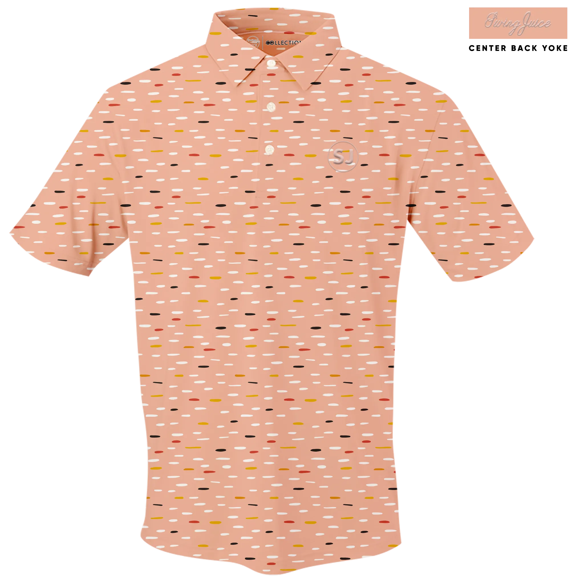 Golf Mid Century Nostalgia Men's Polo