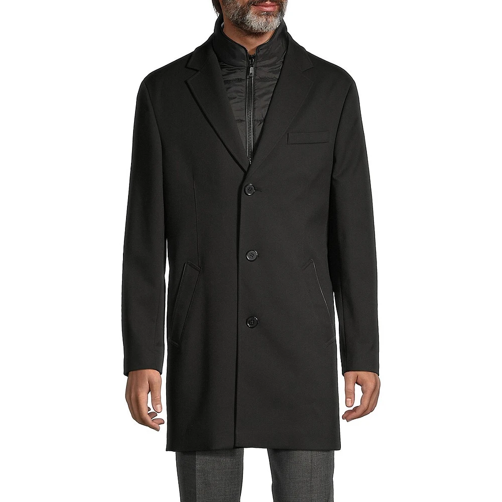 Hawkins And Kent Detachable Zip-Bib Car Coat