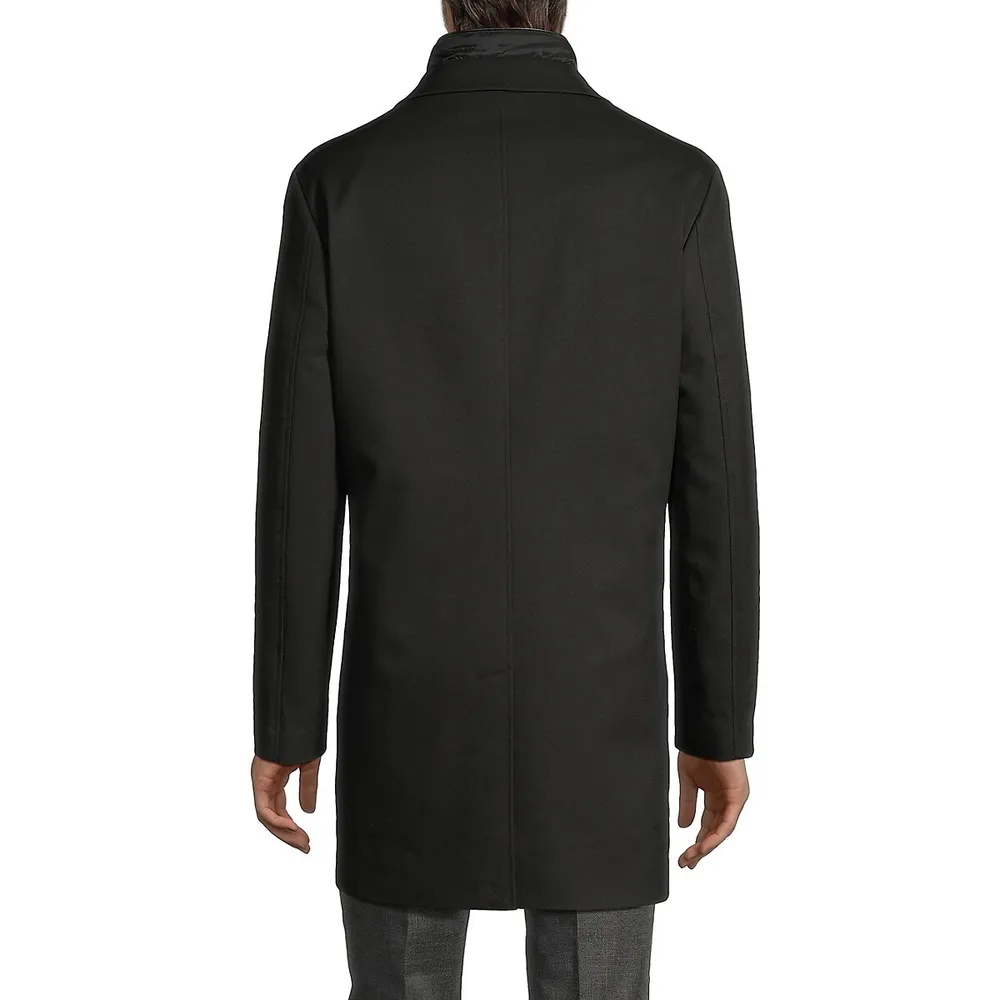 Hawkins And Kent Detachable Zip-Bib Car Coat