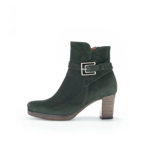 Heeled Buckle Detail Ankle Boot - Vaad 92.083