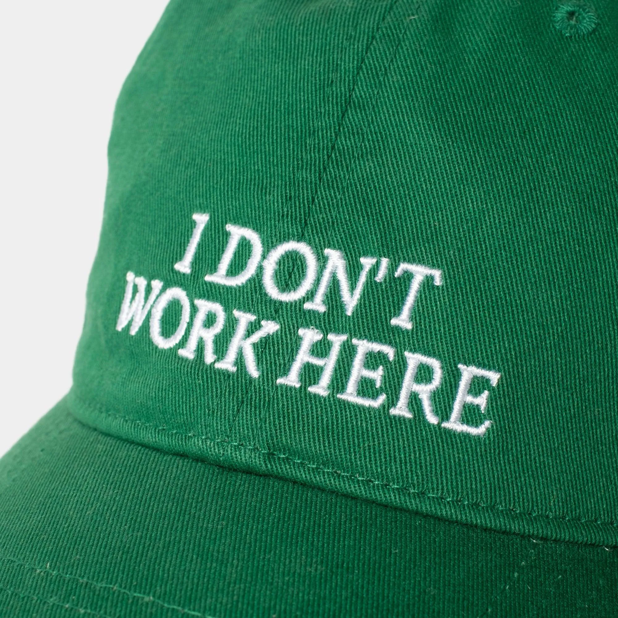 IDEA Sorry I Don't Work Here Hat - Green