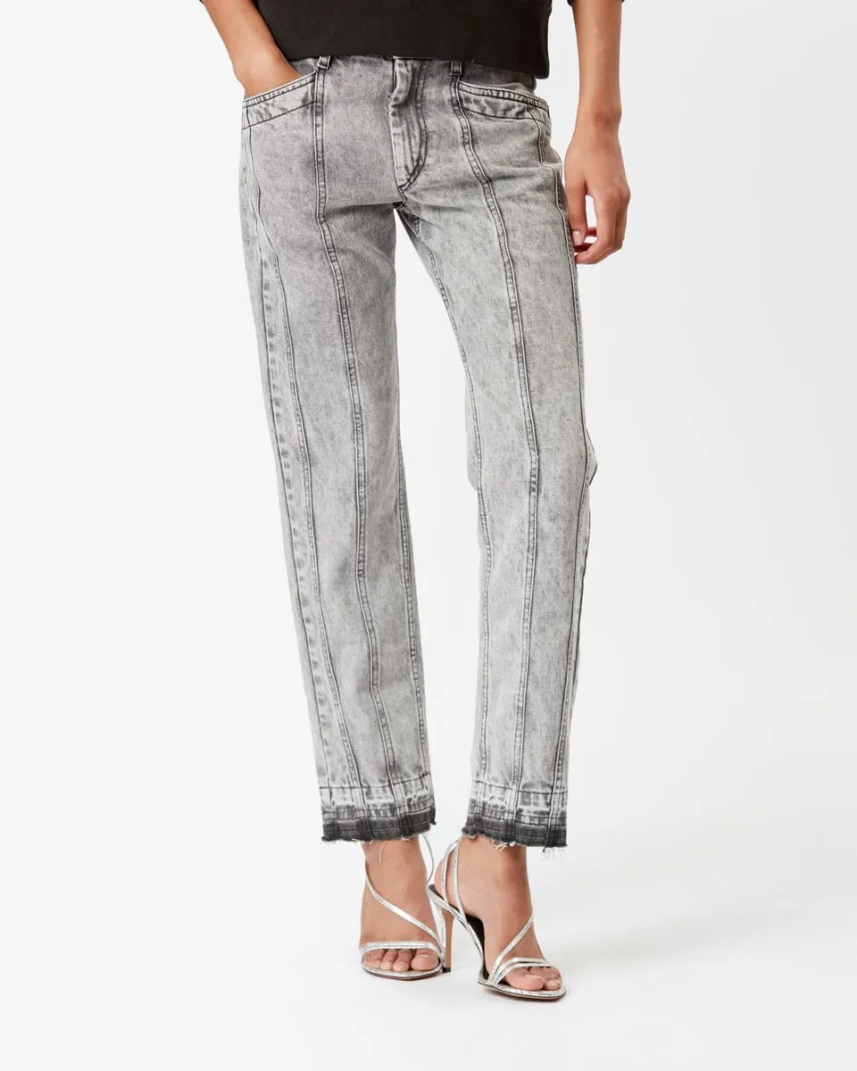 Isabel Marant Sulanoa Pant - Light Grey