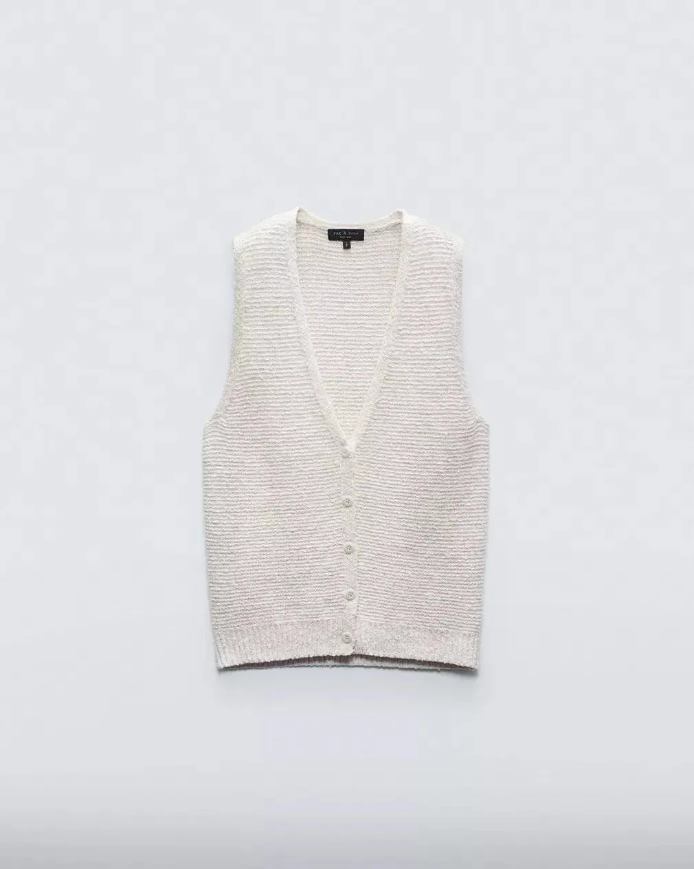 Jackie Cotton Linen Sweater - Ivory