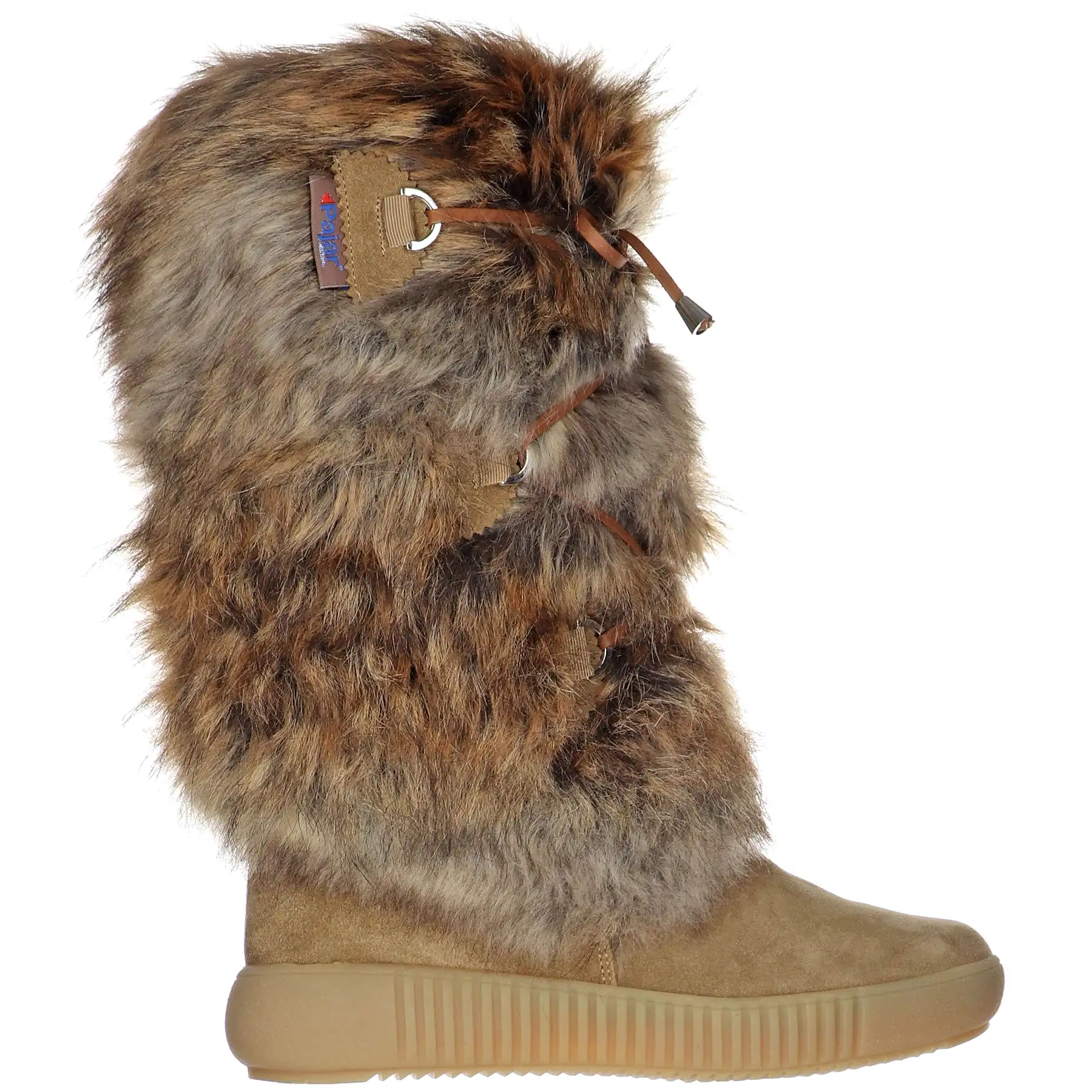 Julieta-Eco Women's Suede and Faux Fur Boot