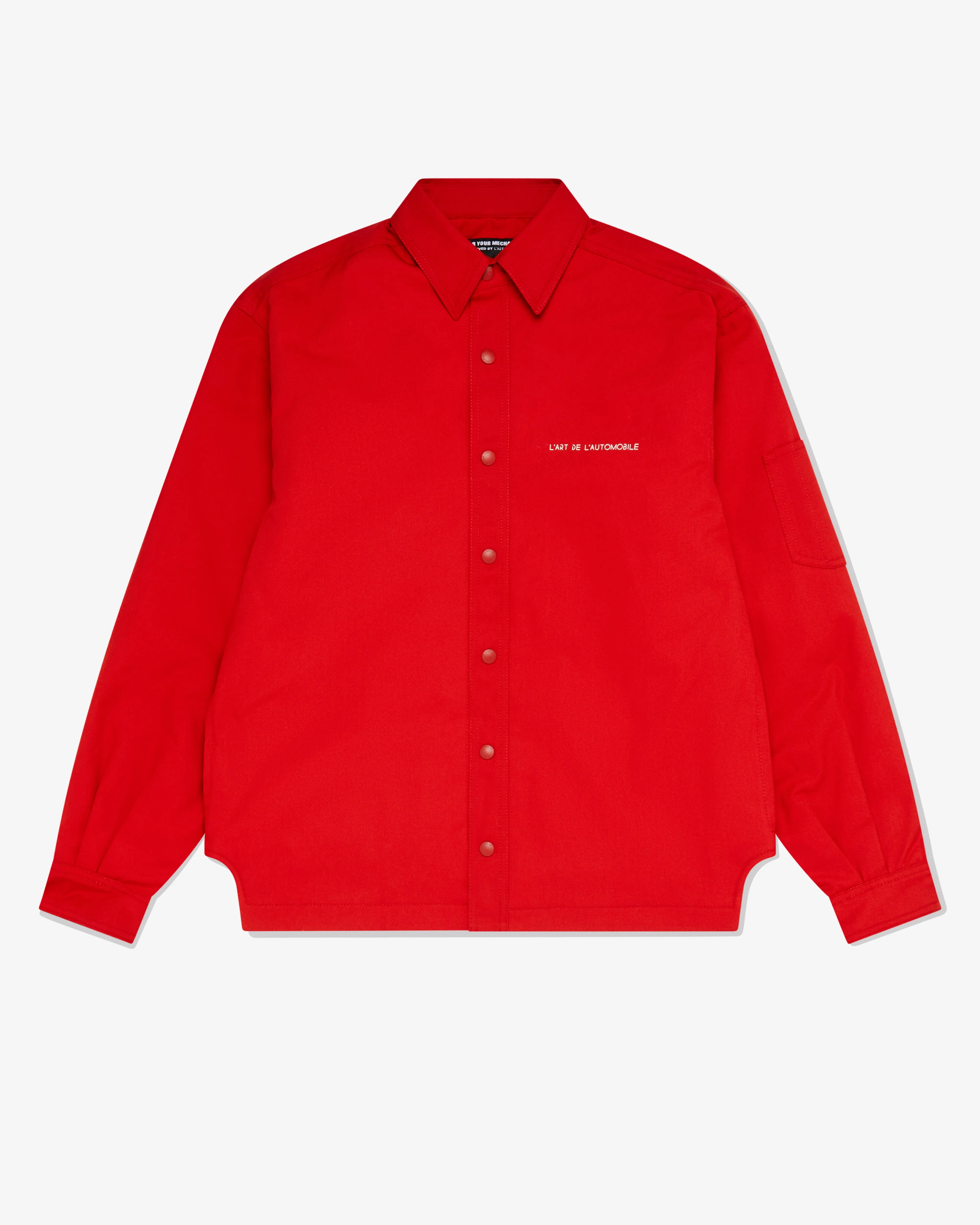 Kar L'Art De L'Automobile Men's Mekanik Jacket  Red