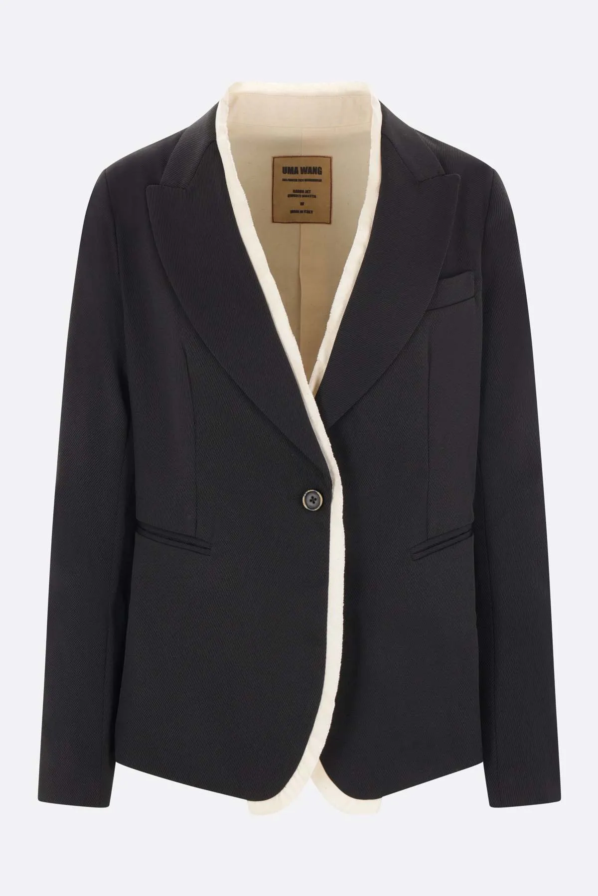 Karon Jacket - Black/Contrast Trim