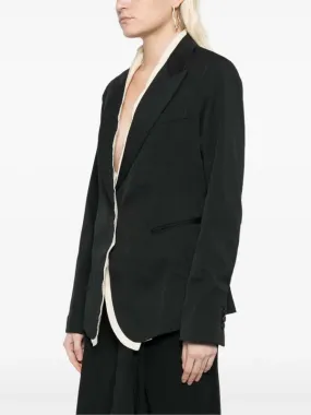 Karon Jacket - Black/Contrast Trim