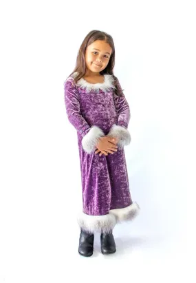 Kids Anna Sui Princess Halloween Costume - Lavender Multi