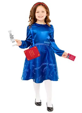 Kids Classic Matilda Fancy Dress Costume by Roald Dahl | Look Again