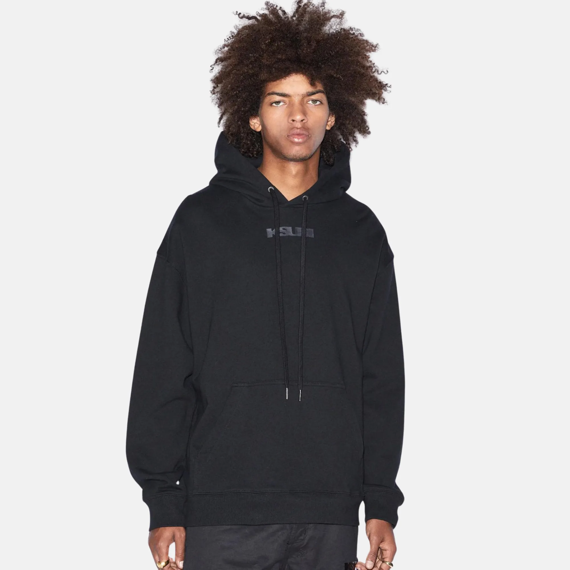 Ksubi Stealth Biggie Jet Black Hoodie