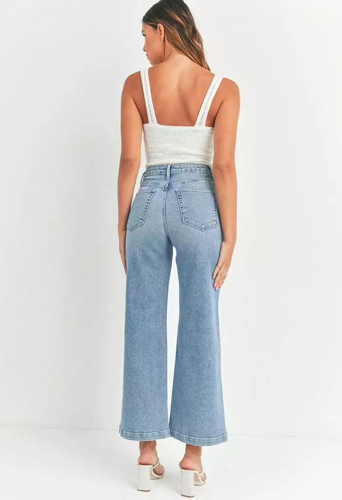 Kylie Wide Leg Jeans