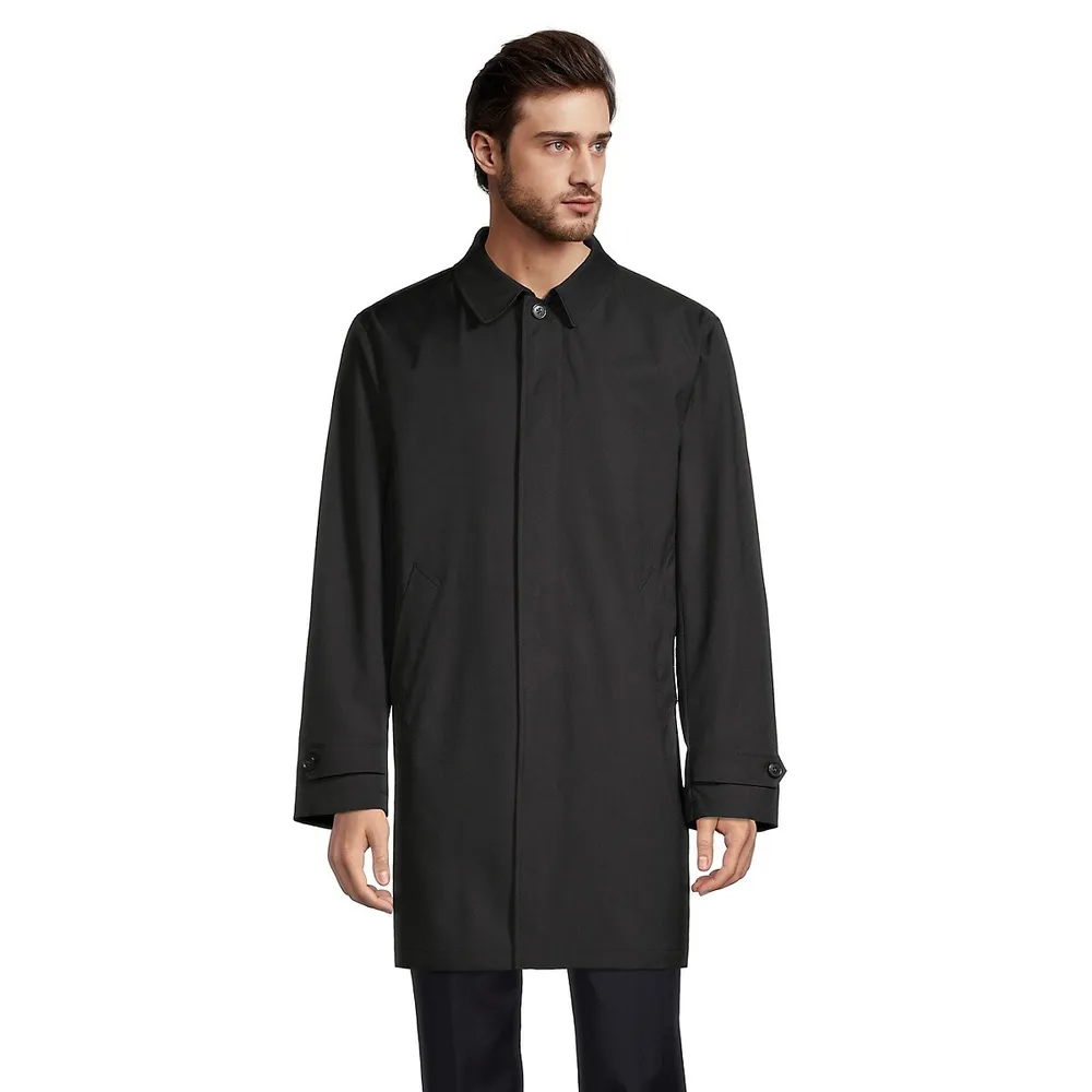 Lauren Ralph Lauren ​​Shirt-Collar Longline Car Coat