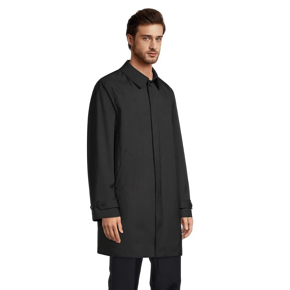 Lauren Ralph Lauren ​​Shirt-Collar Longline Car Coat