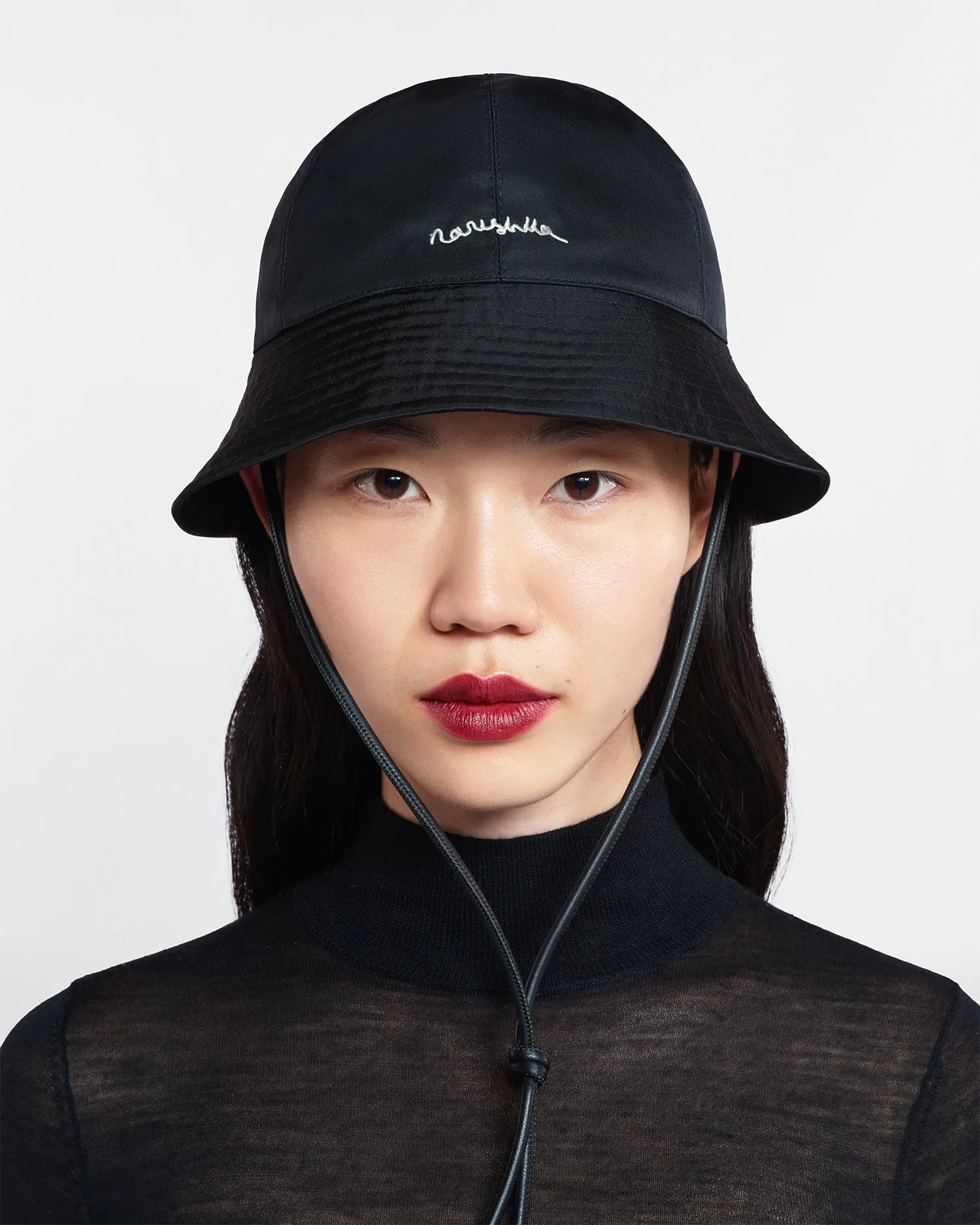 Laurie - Sale Econyl Bucket Hat - Black